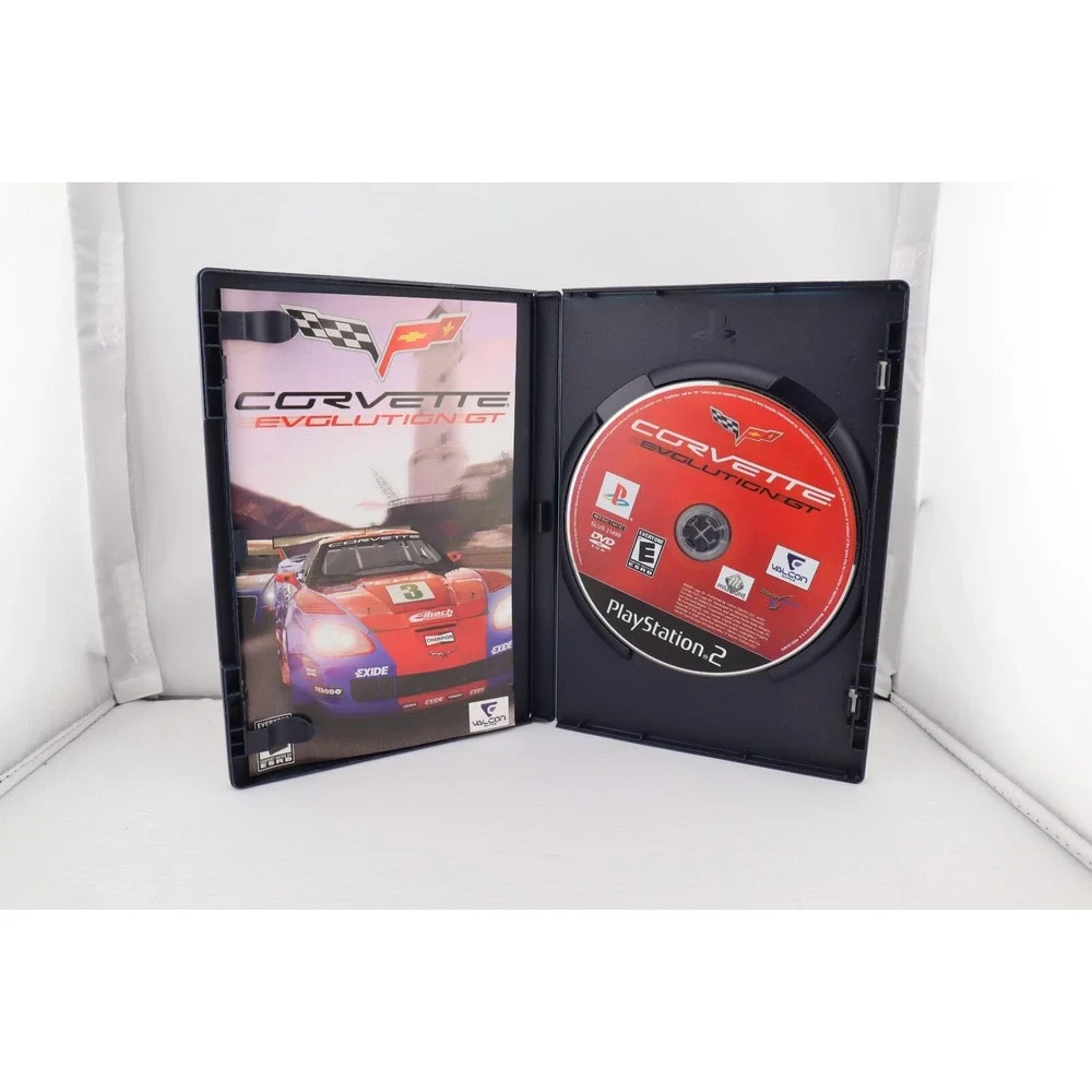 Corvette Evolution GT (PlayStation 2, PS2, 2006) CIB Complete Tested and Working